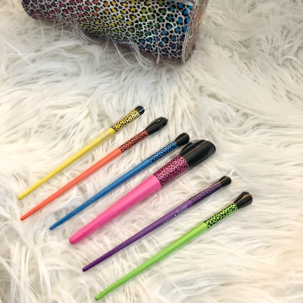 MORPHE X LISA FRANK BLEND BRIGHT 6-PIECE BRUSH SET